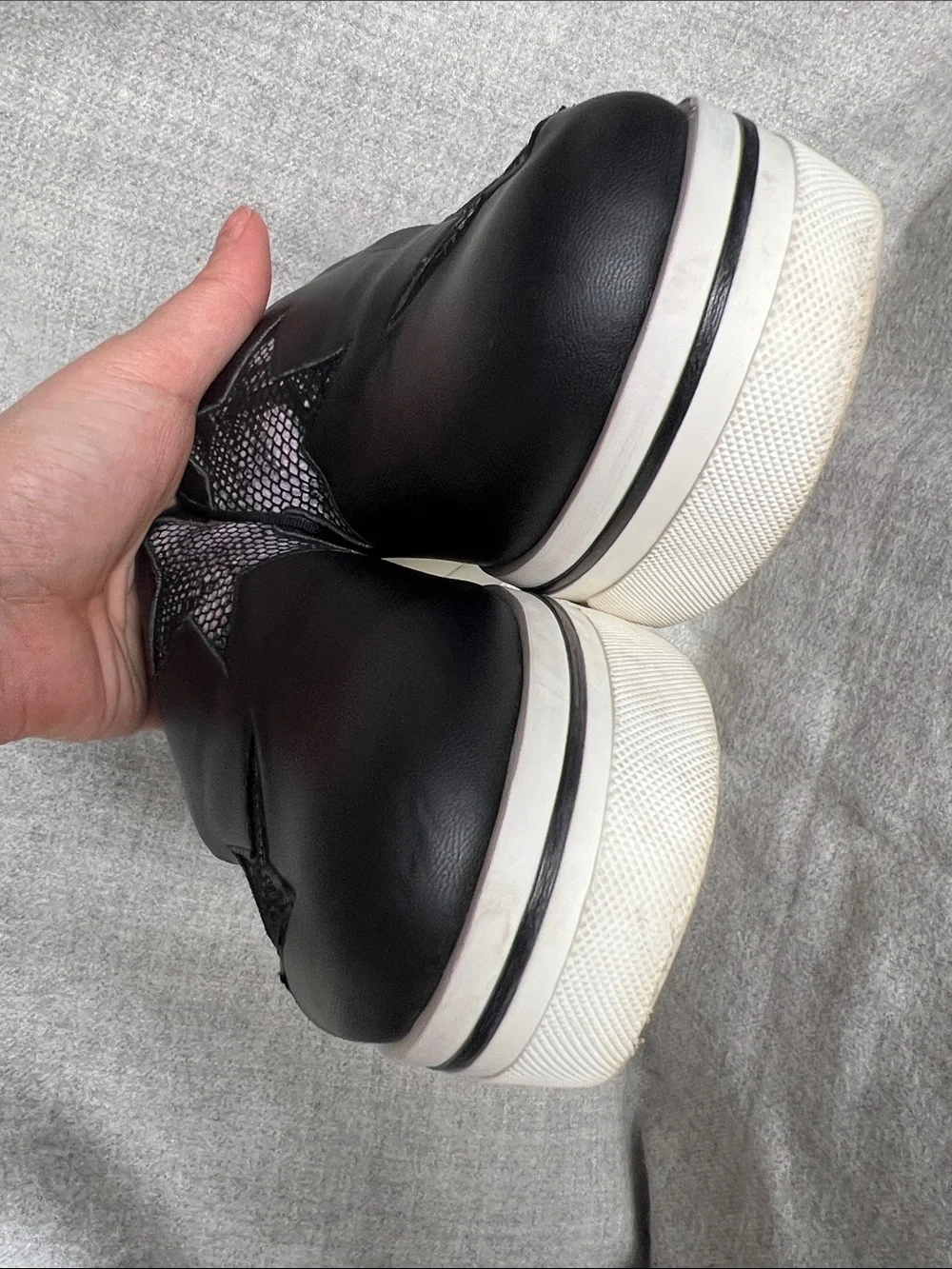 Stella McCartney Binx Star Platform Slip-On Sneaker Size 41